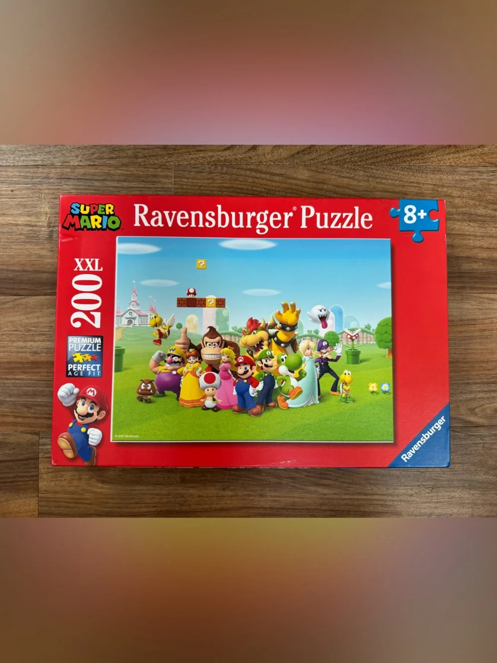 Ravensburger Super Mario XXL 200 Piece Puzzle Nintendo Age 8+ Sealed Complete